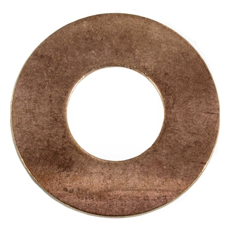 Midwest Fastener Flat Washer, For Screw Size 5/8" , Silicon Bronze 2 PK 39992